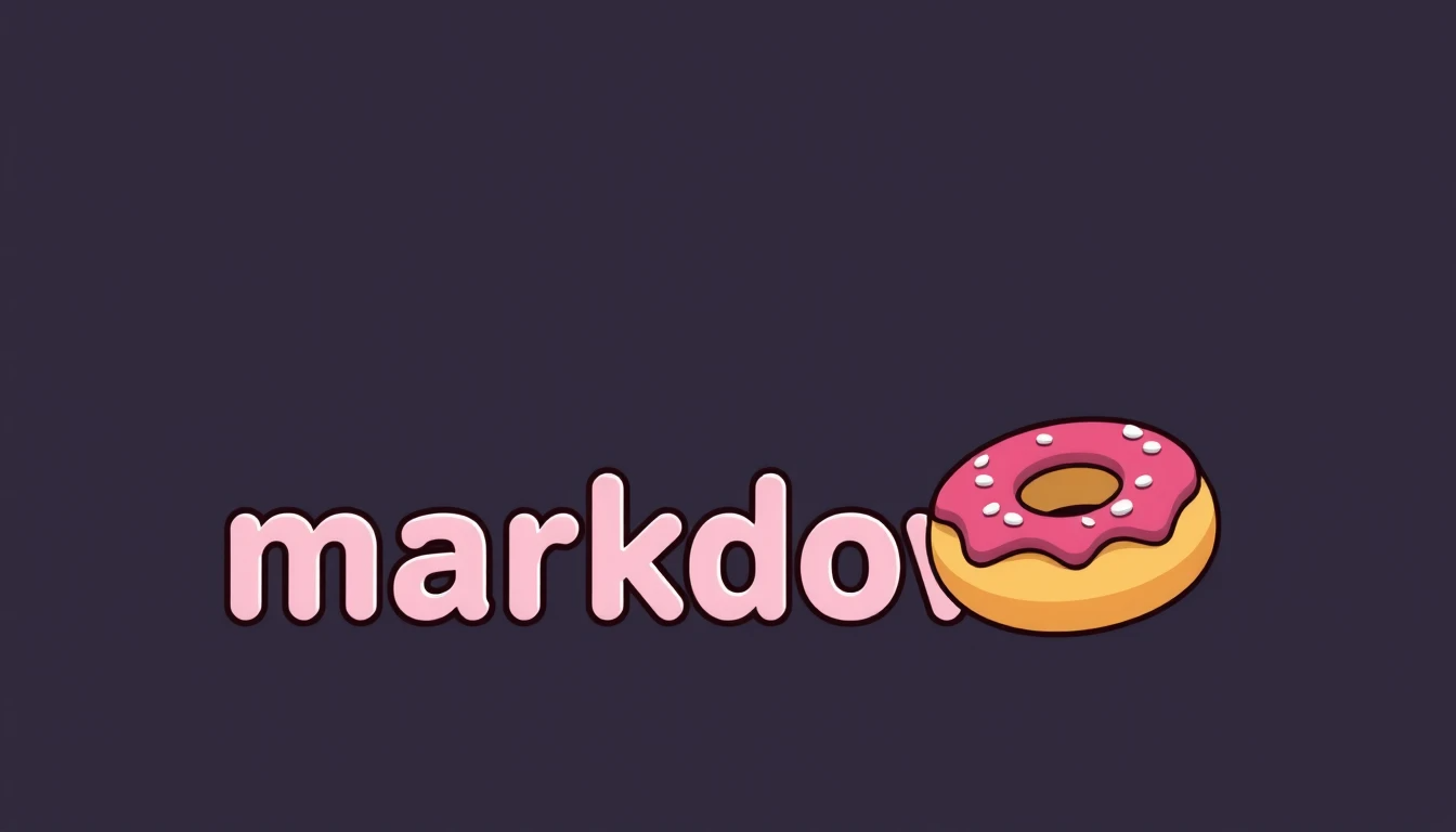 MarkDownuts 🍩 markdonuts-1737808721372